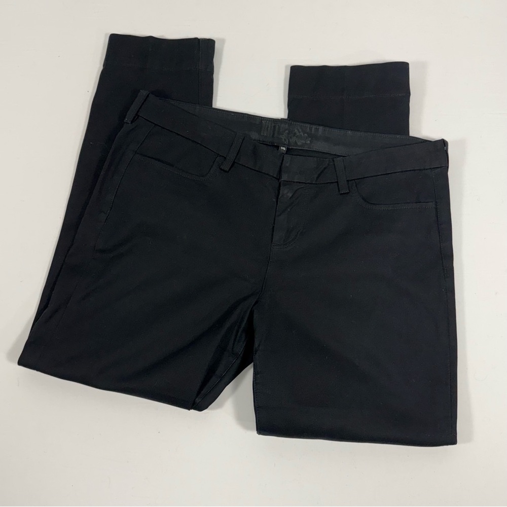 Slim Straight KUT from the Kloth Black Cotton Blend Chino Pants Size 14